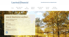 Desktop Screenshot of lauritsenfinancial.com