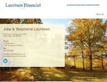 Tablet Screenshot of lauritsenfinancial.com